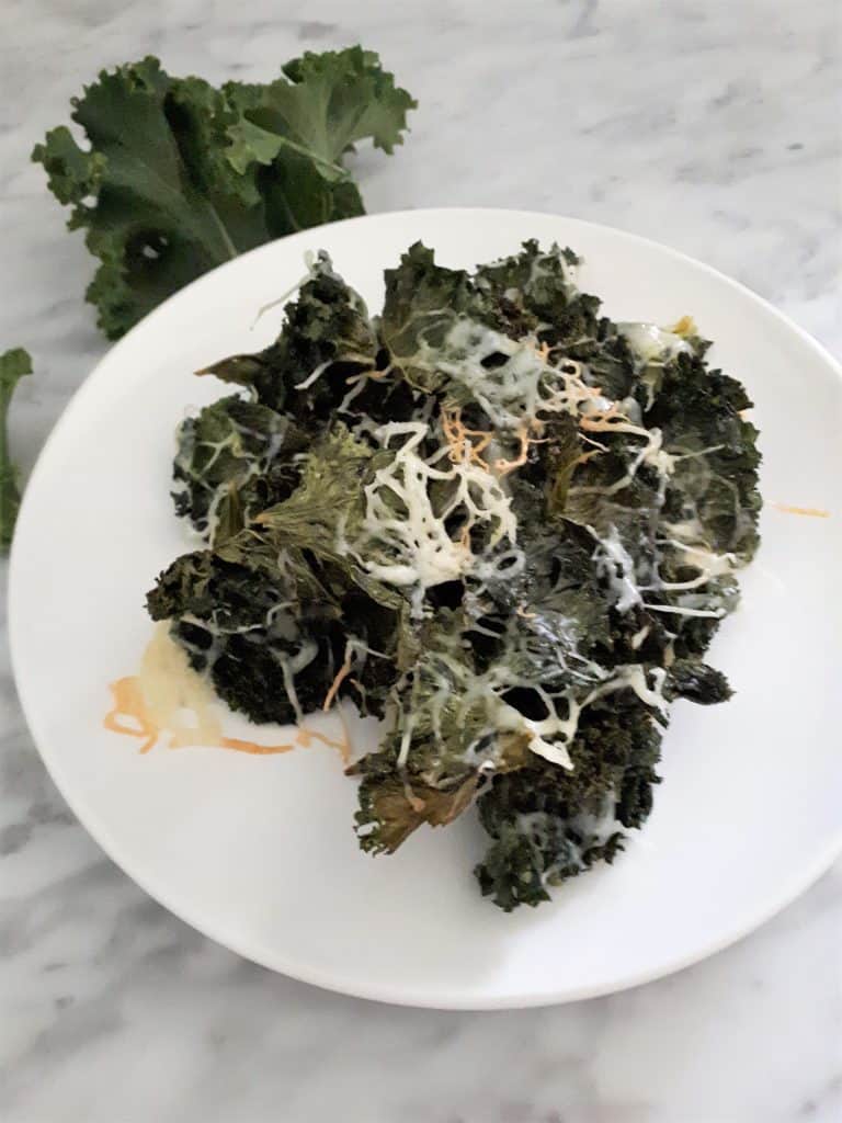 Cheesy Kale Chips