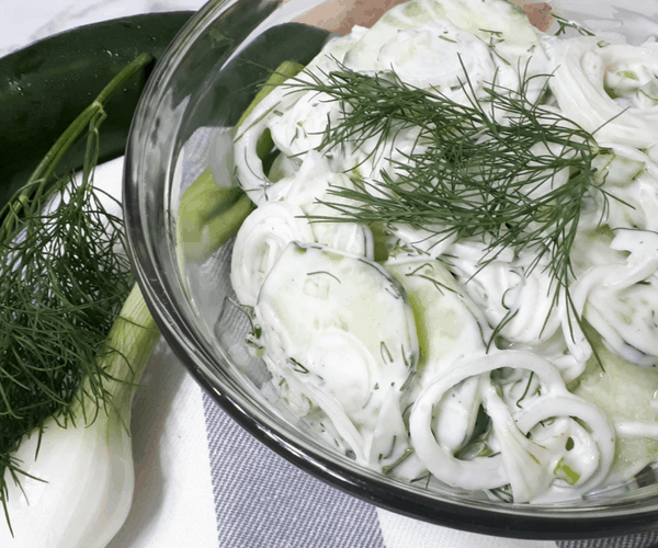 Cucumber Onion Salad Recipe