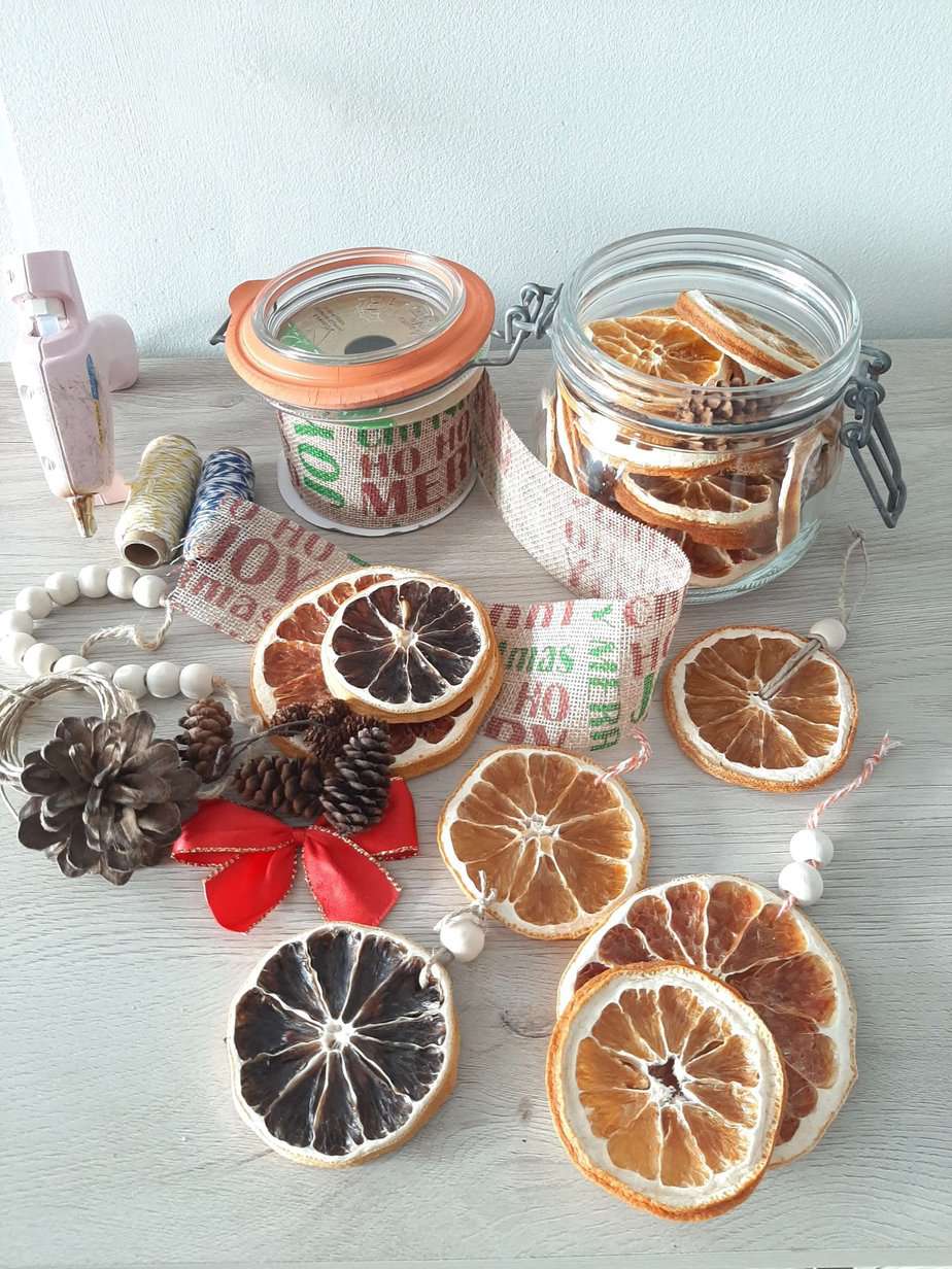 Dried Orange Ornaments